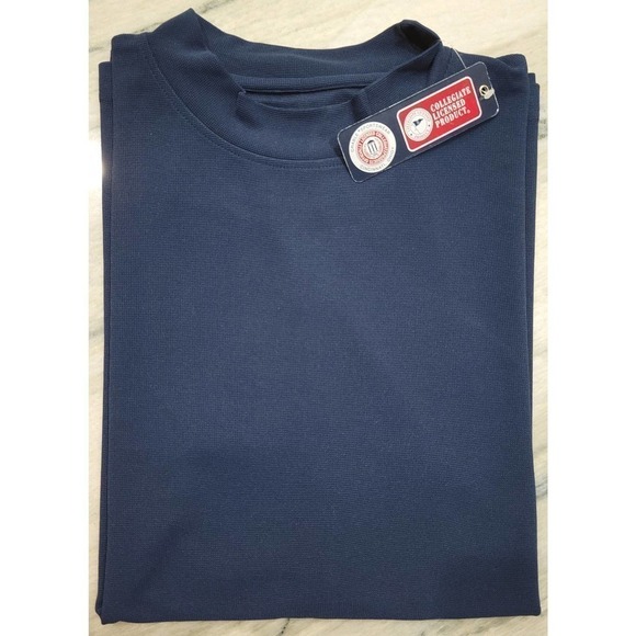 Crable Sportswear Men Medium Blue Short Sleeve Shirt NWT - Picture 6 of 7